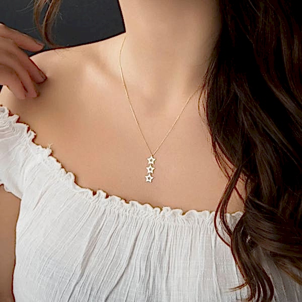 Yıldız Kolye (3'lü)