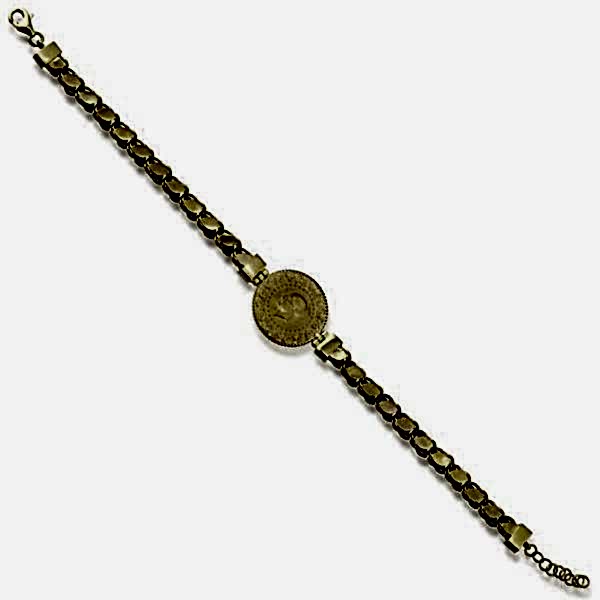 Ziynet Çeyrekli Altın Bileklik (Pullu Zincir)