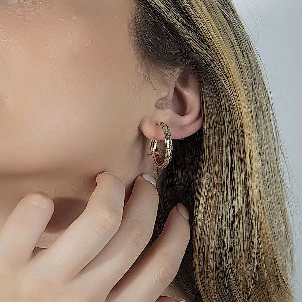 Halka Küpe - 14 Ayar Altın