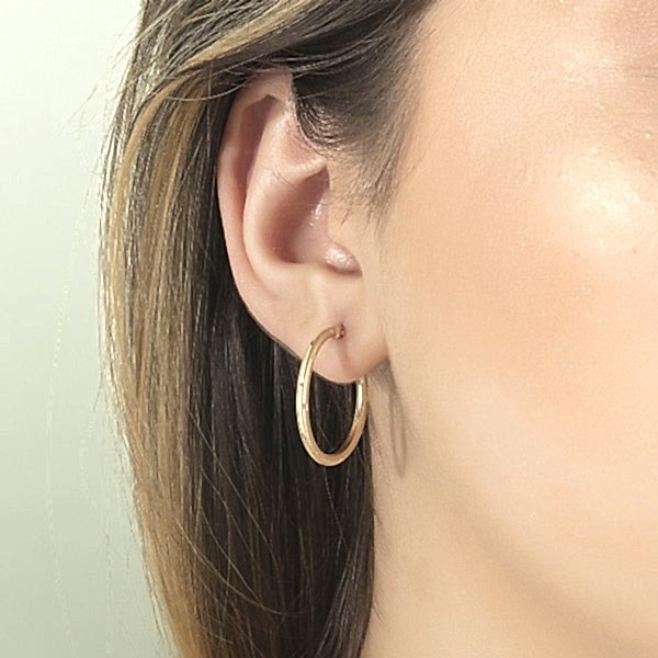 Halka Küpe - 14 Ayar Altın