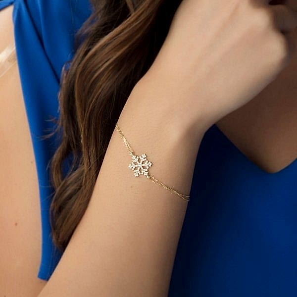 Kar Tanesi Bileklik 2