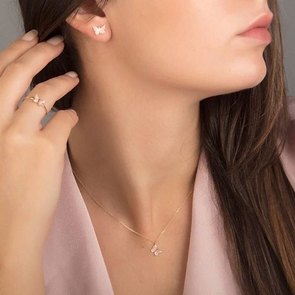 Mineli Kelebek 3'lü Set