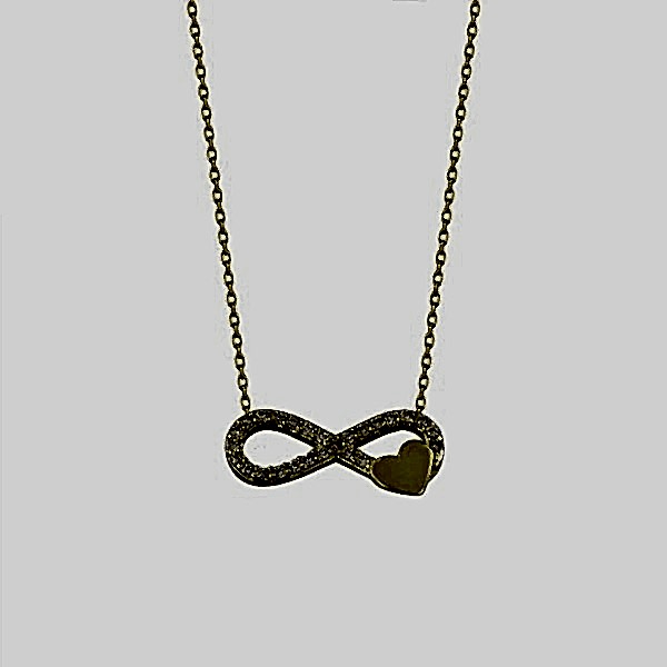 Sonsuzluk Kolye Kalpli