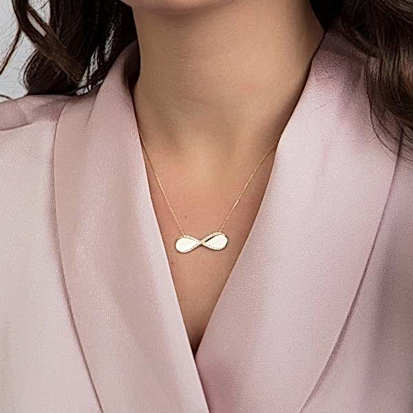 Sonsuzluk Kolye Plakalı